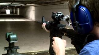 Fred Shooting a BIG ASS Rifle
