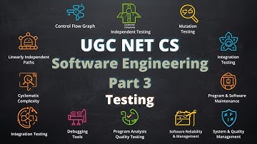 UGC NET Paper 2 | Software Engineering (Part 3) | Testing, Debugging, Maintenance & Reliability