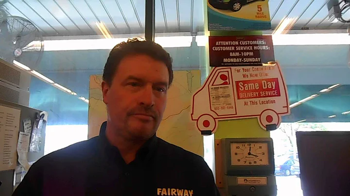 Stephen Fosdick from Fairway Market