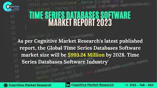 Time Series Databases Software Market Report 2023