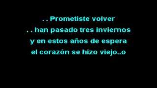 FATO Prometiste volver