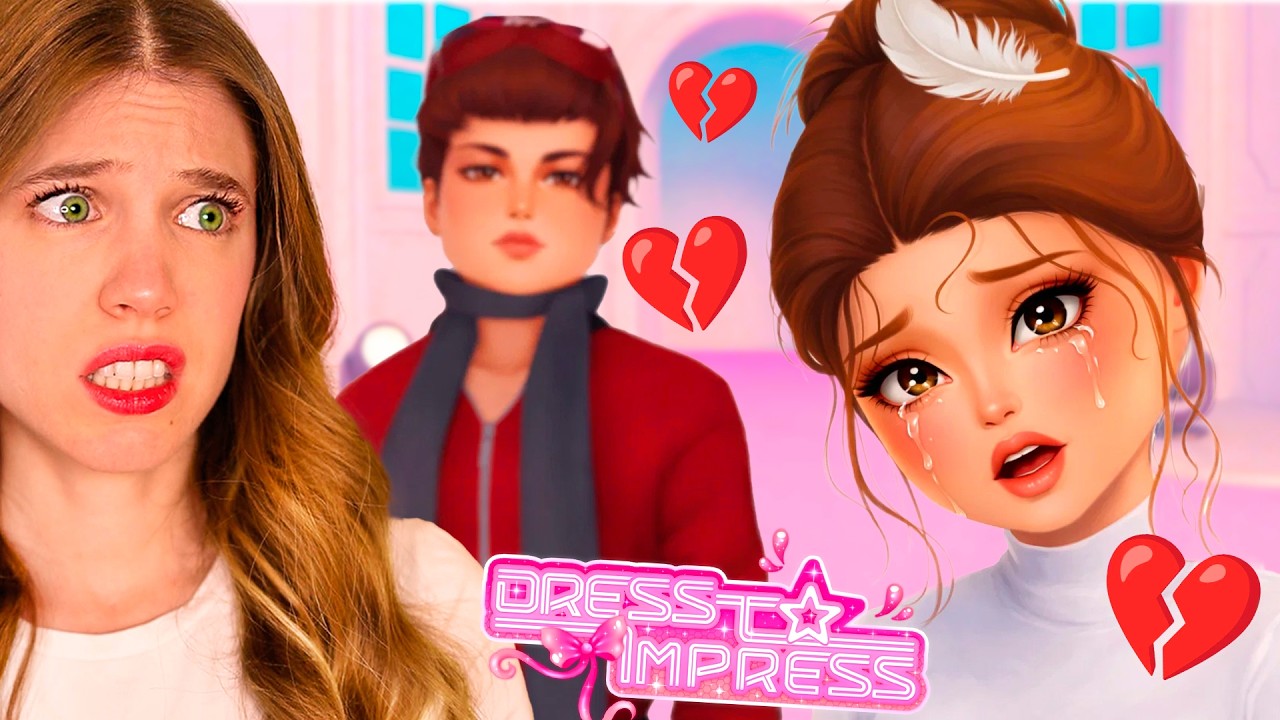 DRESS TO IMPRESS *PERO ES SAN VALENTÍN* 💔 (Roblox)