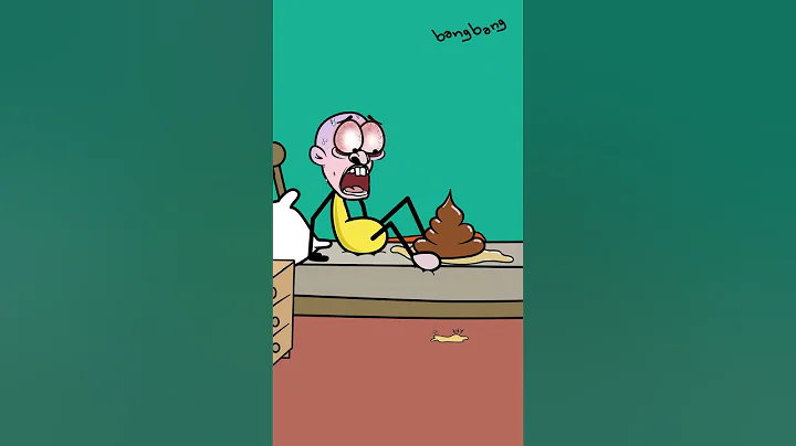 Pooped the Bed! 🤣 (Animation Meme) #shorts #funny