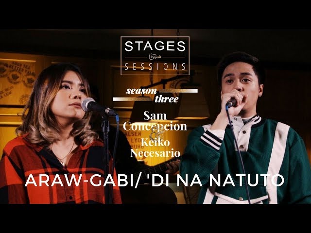 Keiko u0026 Sam - Araw Gabi/Di Na Natuto (a Ryan Cayabyab and Gary V cover) Live at the Stages Sessions class=