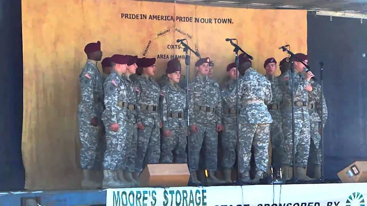 82nd Airborne Chorus singing My Girl