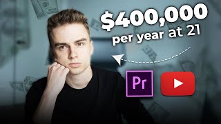 He Built A $400K/Year Business Selling Youtube Video Editing (Creative Agency)