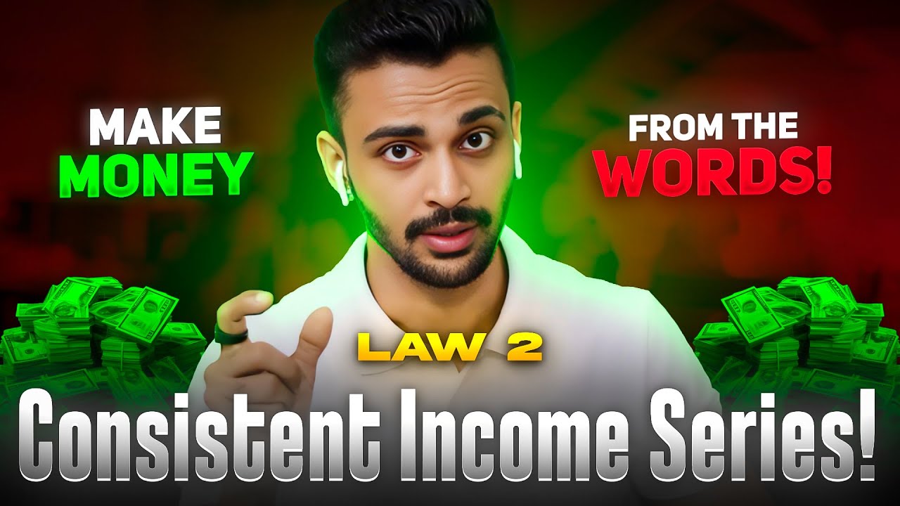 2nd law of ‘Consistent Income’🔥 | The Art Of 'Copywriting’ | 21 Laws Of Money Printing Series💰