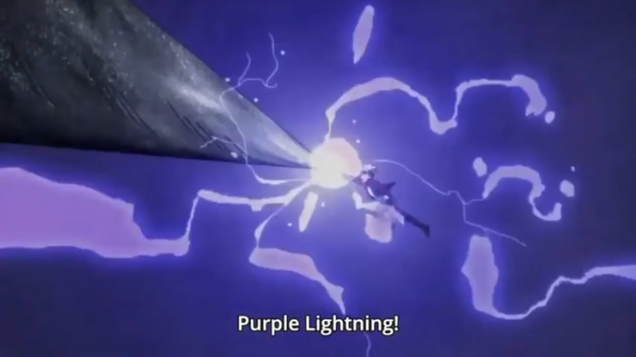 Boruto vs Shinki (Purple Lightning)
