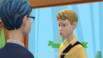 Barry and Tom behaves at The Krusty Krab/Ungrounded