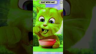 Talking Ginger 2 🍉🍏🍈🍒🍋🥝🫒🍍🍌🥥🥣🥗🥣#tom#billi#cat#cartoon#shorts#talkinginger2#viral#video