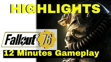 FALLOUT 76 BETA GAMEPLAY HIGHLIGHTS #1