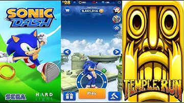 Sonic Vs Teen Sonic Vs Temple Run 2 Gameplay Walkthrough (iOS,Android)