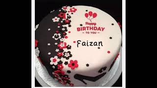 happy birthday faizan song