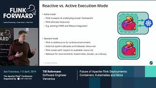 Future of Apache Flink Deployments: Containers, Kubernetes and More - Till Rohrmann screenshot 4
