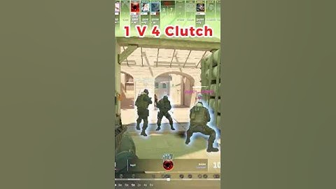1 v 4 Clutch in CS2 🔥🔥🔥#cs2 #csgo #gaming #gameplay #edit #shortsviral #moments #epic #clutch