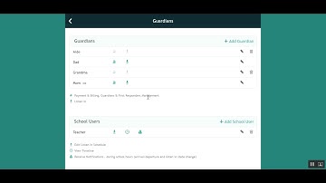 How to edit or update School Guardians | AngelSense App