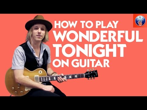 How to Play Wonderful Tonight on Guitar - Eric Clapton Song Lesson