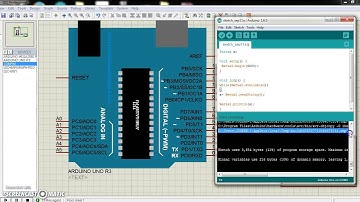 Tutorial :(USART) Arduino Serial.readString() using proteus