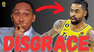 Stephen A. Smith GOES OFF On D&#39; Angelo Russell For Quitting On The Lakers