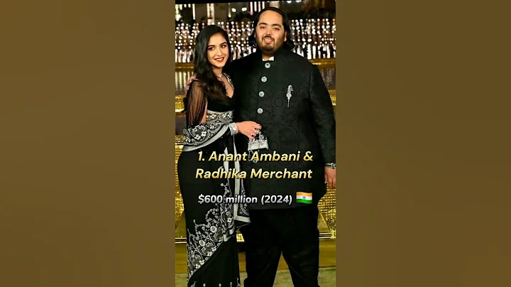 Top 10 Most Expensive Wedding In The World #shorts #viral