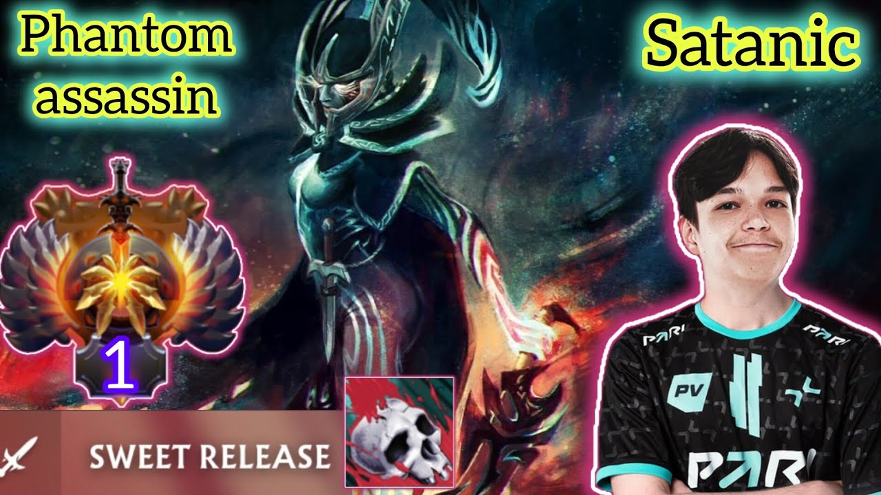 This Phantom Assassin Is INSANE 🔥 Rank 1 EU Satanic Gameplay