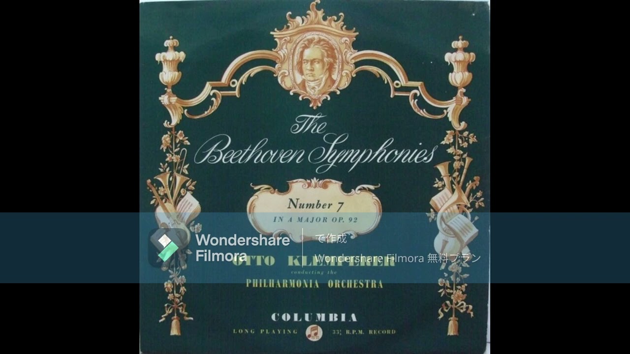 英Columbia SAX2276/7 ベートーヴェン 第九 クレンペラー