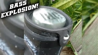 FAKE JBL XTREME BASS EXPLOSION!!! (Better than original?)