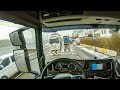 POV Driving Scania S520 - Convoy with my colleague!