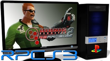 RPCS3 0.0.4 PS3 Emulator - Bionic Commando Rearmed 2 (Ingame) LLVM Vulkan #1