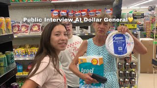 Public Interview At Dollar General