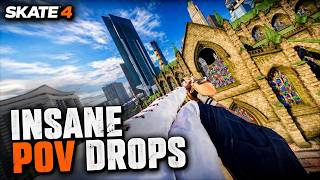 Skate 4 POV: My latest insane Drops Yet | Huge Gaps & Brutal Bails
