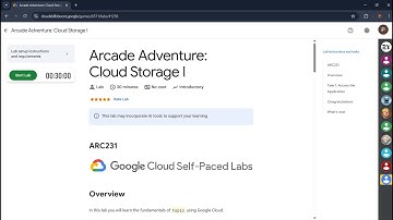 Arcade Adventure: Cloud Storage || All Arcade Adventure Labs Solution in one video || #googlearcade