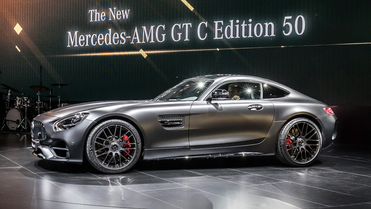 Mercedes E Klasse Coupe Und Amg Gt C Edition 50 Naias 2017 Detroit