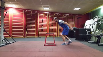Single Leg Box Jump Lukasz Lojas