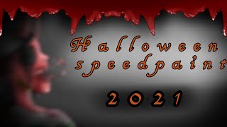 Halloween speedpaint special - All In One-[Gore]
