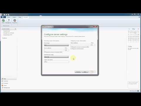 Video: Cum Se Configurează Windows Live Mail