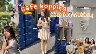 Cafe hopping Ep3 ✨🌷พาตะลุยย่านเจริญนคร คาเฟ่สุดปัง อาหารอร่อย ถ่ายรูปสวย 📸🥰🍕😋