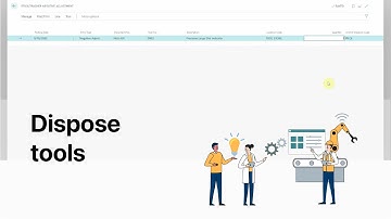 17 | Disposing tools in Microsoft Dynamics 365 Business Central using IBODigital