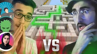 باتڵ ڕۆیاڵی ماینکرافت: پێنج یوتیوبەر دژی یەکتر ⚔ Minecraft Kurdish