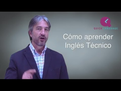 Video: Cómo Aprender Inglés Técnico