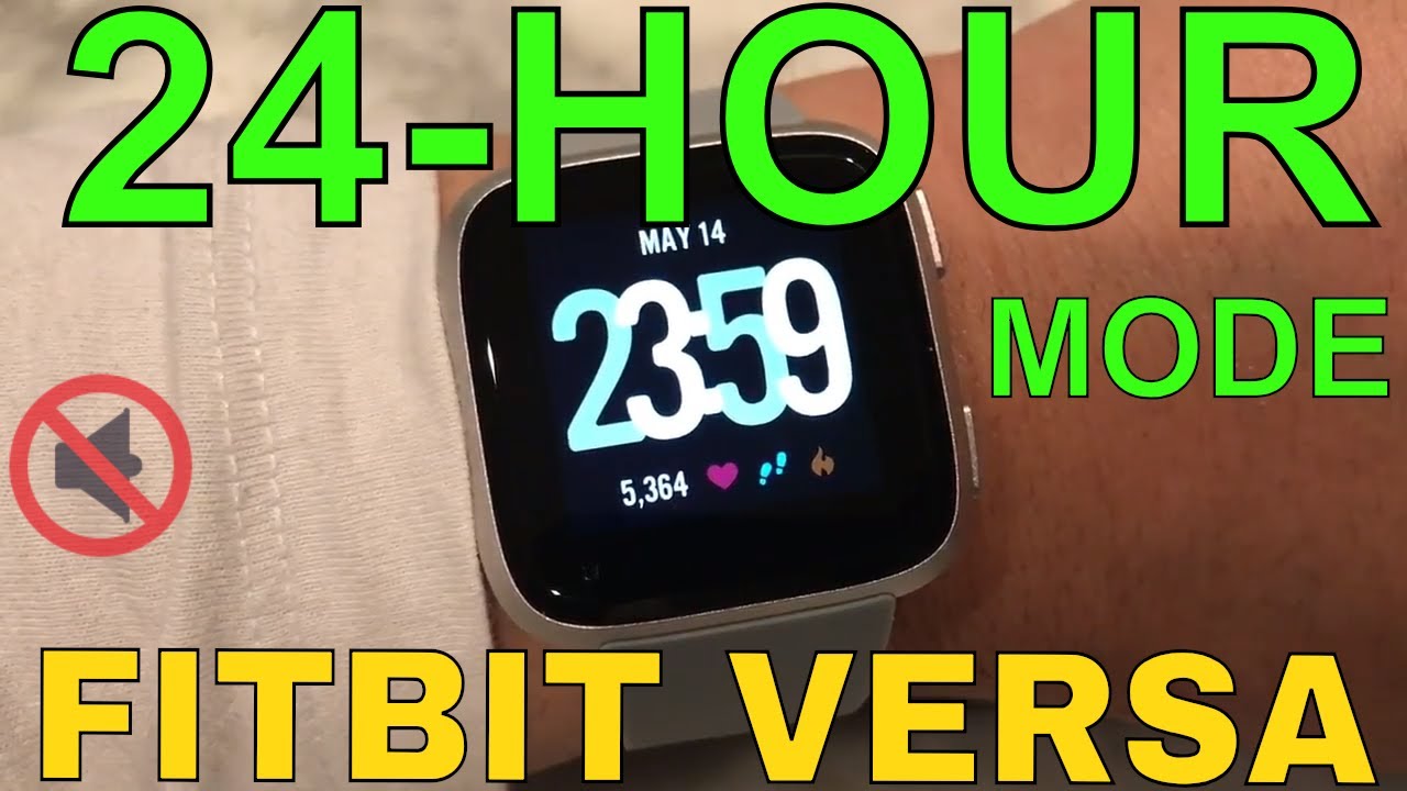 change time fitbit versa