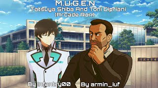 MUGEN Tatsuya Shiba And Toni Cipriani (Arcade Run)