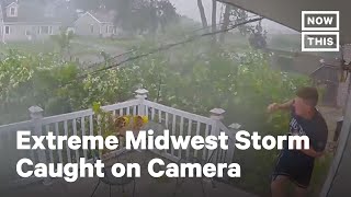 Man Nearly Struck by Tree in Wisconsin | NowThis