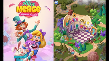 Alice Merge: Dreamland Mansion | Level 1-3 Day 1 Part 1 🎩🧁