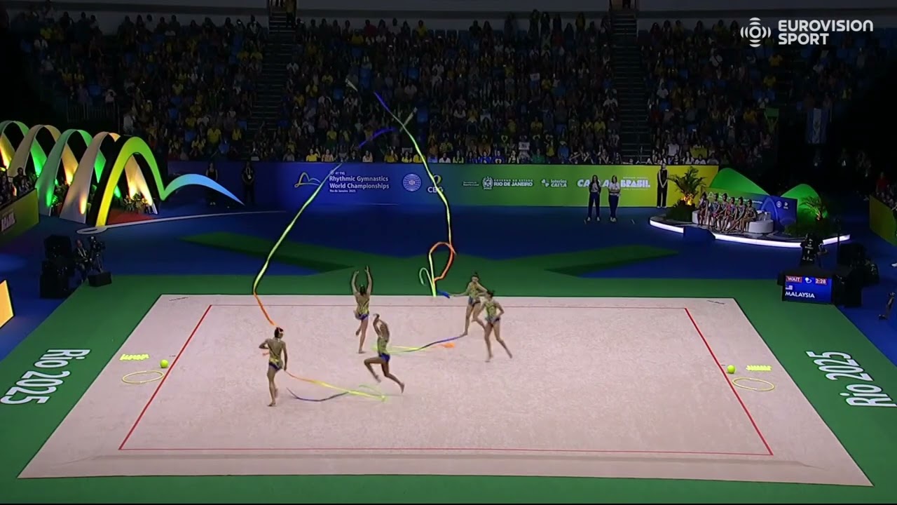BRAZIL group 5 RIBBONS 27,4 - WCh Rio 2025