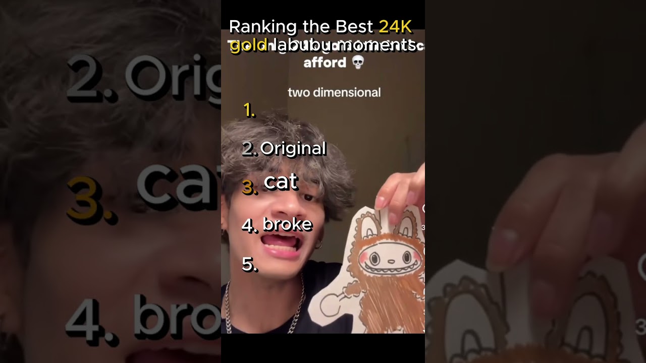 Ranking BEST 24K Gold Labubu moments
