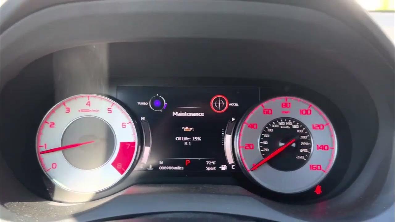 19-22 Acura RDX oil reset using track pad and screen - YouTube