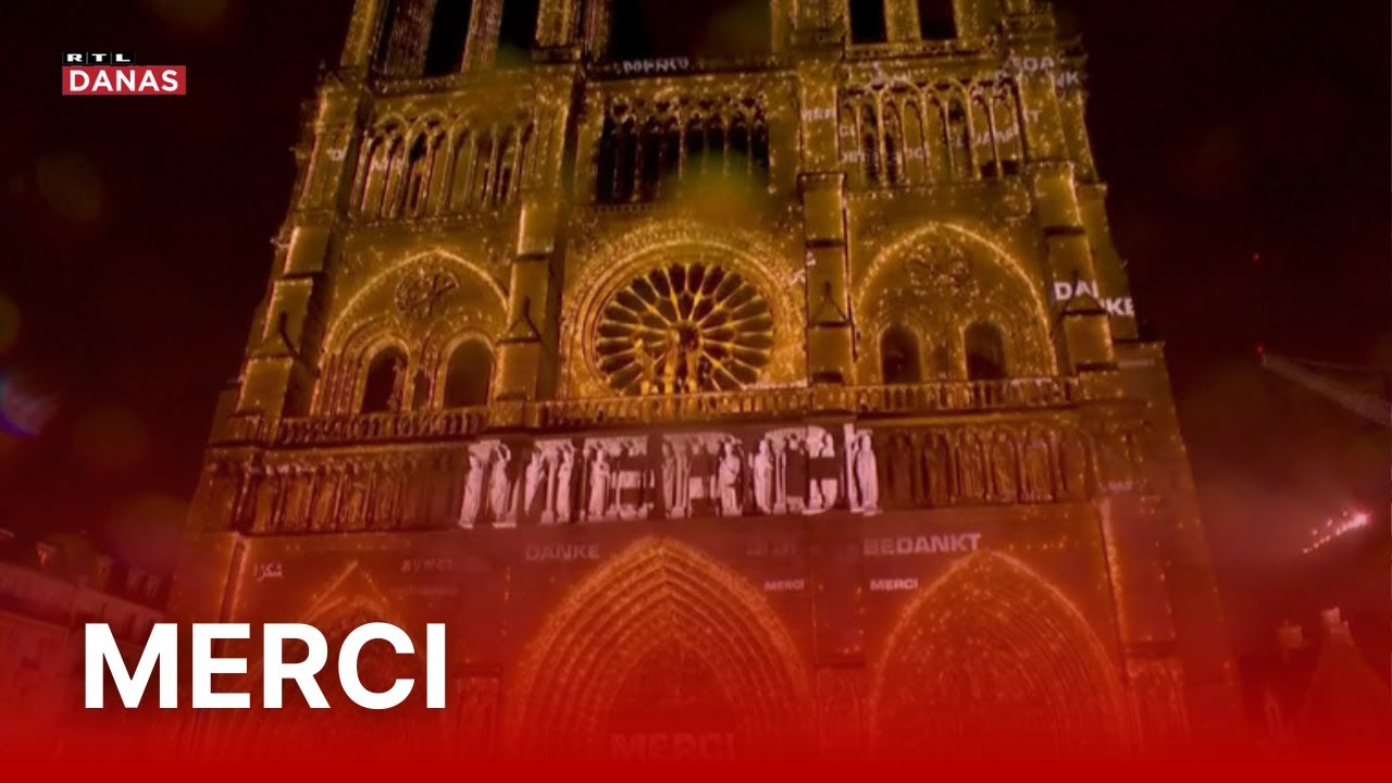 Otvaranje obnovljene katedrale. Notre Dame postala i pozornica za politički dogovor | RTL Danas