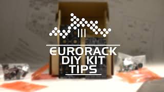 Eurorack DIY KIT Tips