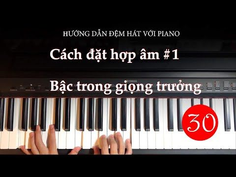 Video Cách đặt hợp âm #1 | Bậc trong giọng Trưởng - youtube